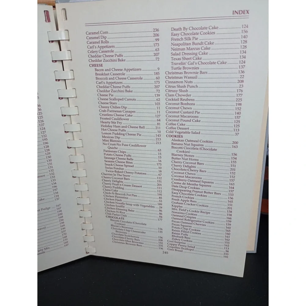 National Square‎ Dance Convention Cookbook Cincinnati, Ohio 1992 Spiral Vintage